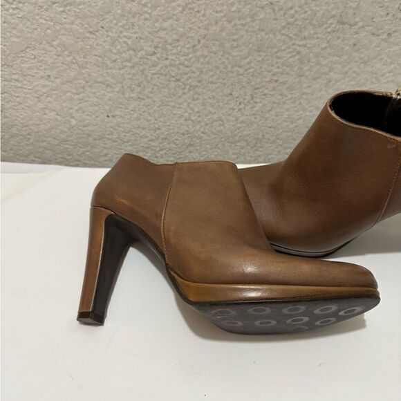 Sesto Meucci ankle boots natural tan size 7 M Italy - Picture 3 of 10
